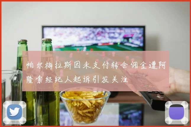 帕尔梅拉斯因未支付转会佣金遭阿隆索经纪人起诉引发关注